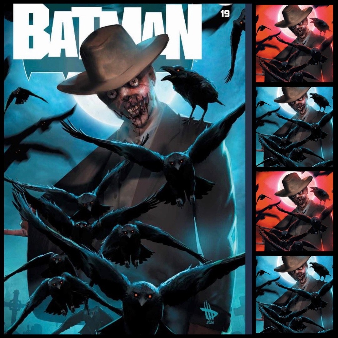 Absolute Batman #19 Dave Wilkins Variant 1 Trade 2 Virgin 2 Virgin Foils